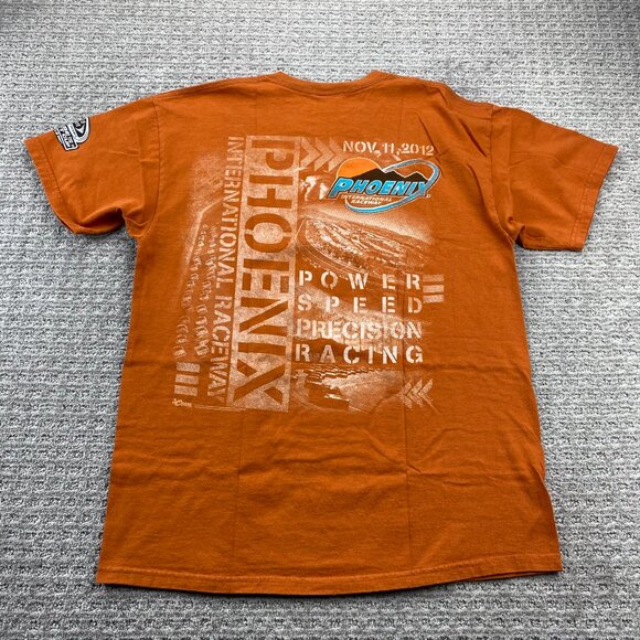 Phoenix International Raceway Racing T-Shirt Men Large L Orange NASCAR Sprint - Picture 7 of 10